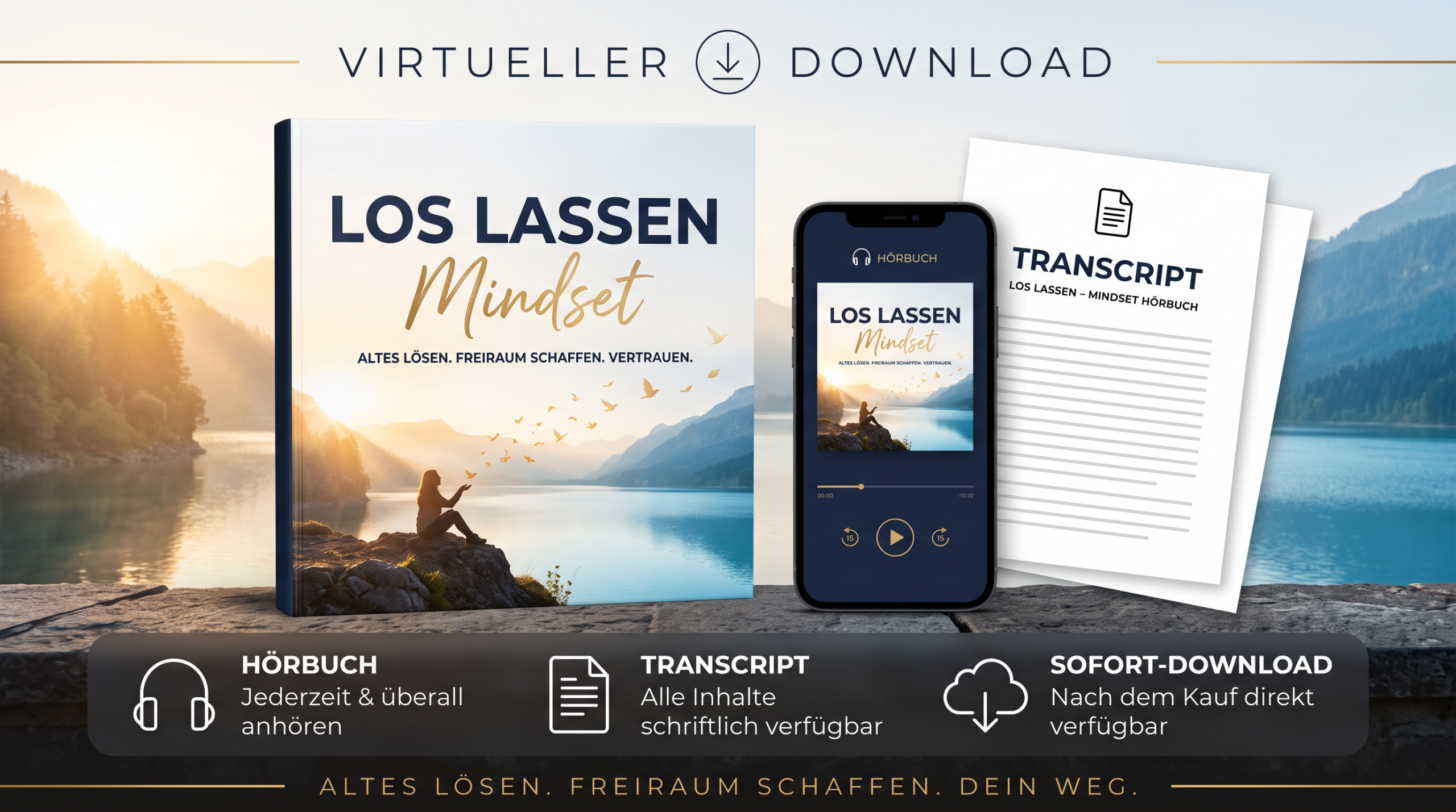 Loslassen - Mindset - Hörbuch und Transscript