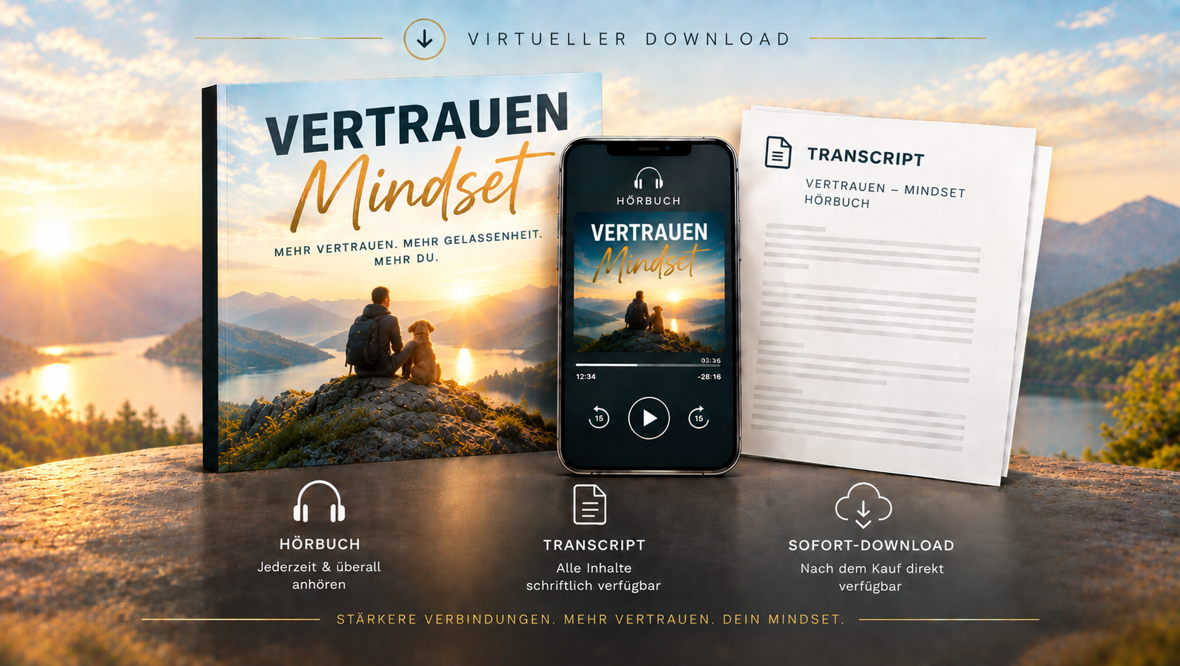 Vertrauen - Mindset - Hörbuch und Transscript