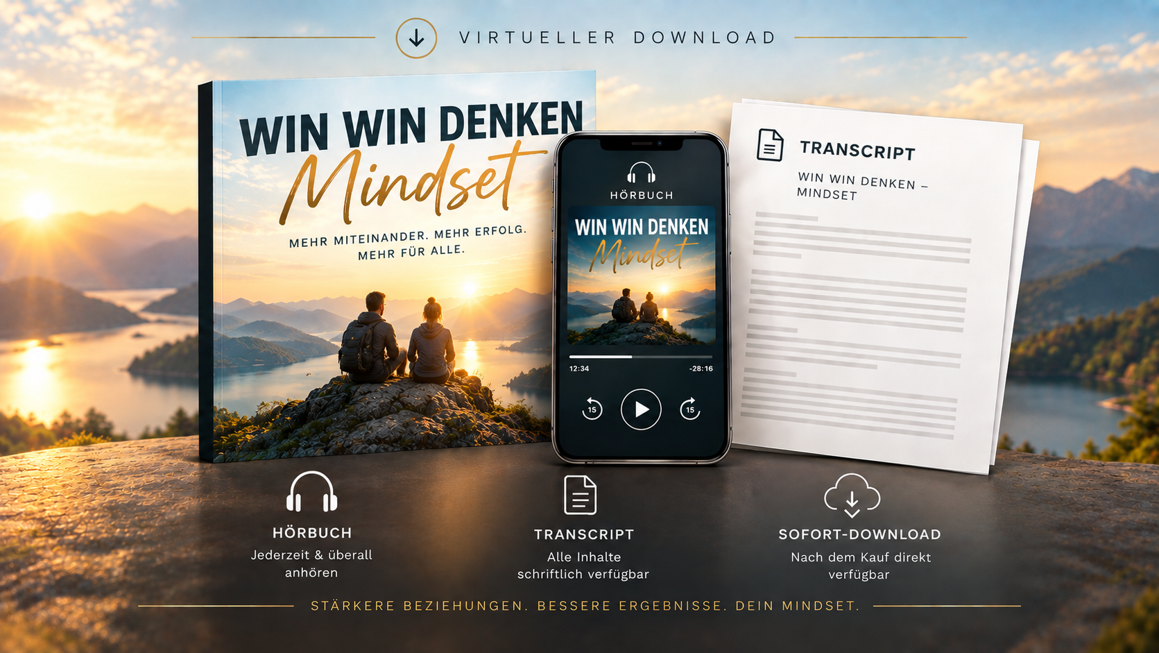 Win Win Denken - Mindset - Hörbuch und Transscript